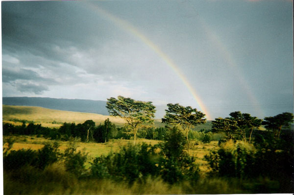 Rainbow over Kenya